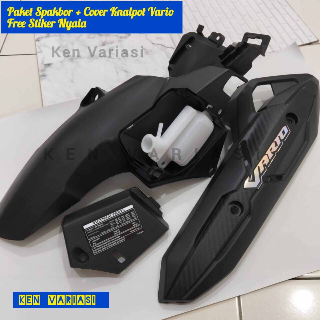 Fender under Hugger Package Vario 125 Vario Kzr Led Vario 150 Airblade Free Hollow Flame Stickers Harga 59,990 rupiah*Gratis Ongkir