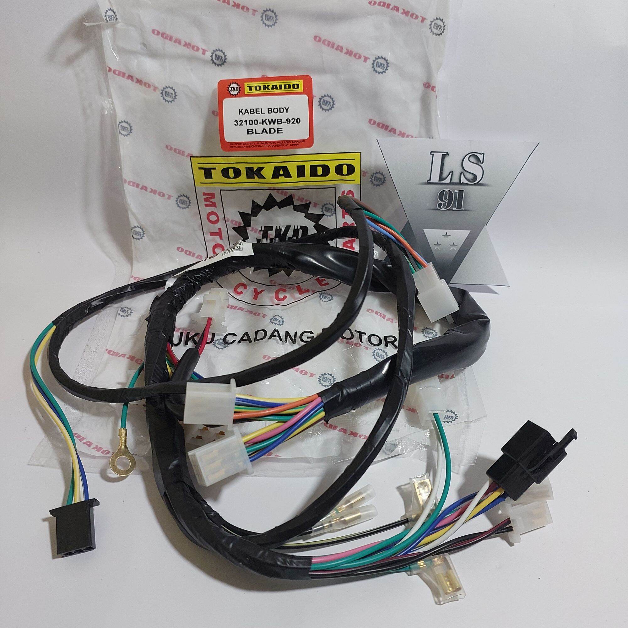 KABLE BODY BLADE 32100KWB920 TOKAIDO KABEL BODY SET BLADE Lazada
