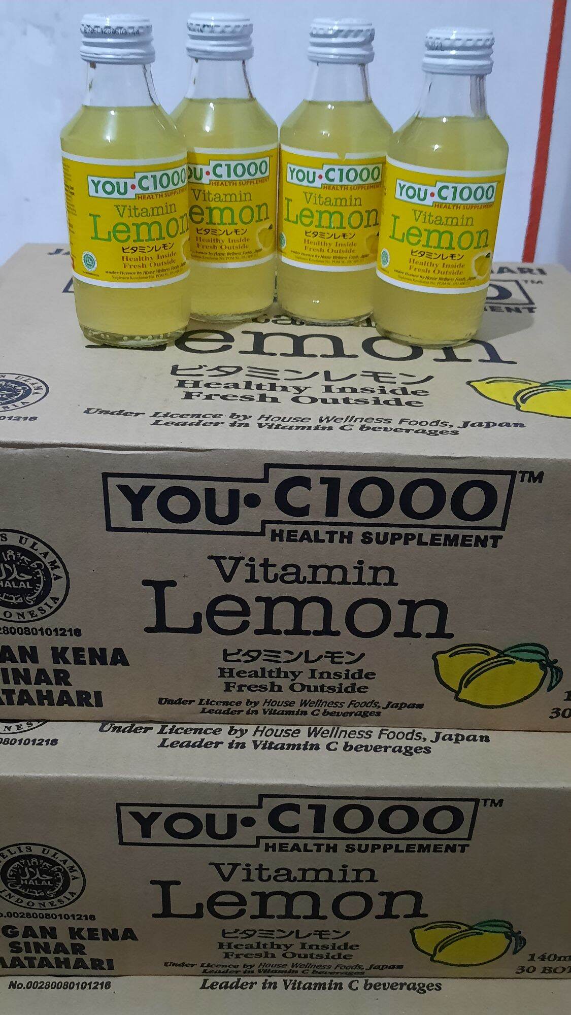 Jual Minuman You C1000 Lemon Terbaru Lazada Co Id
