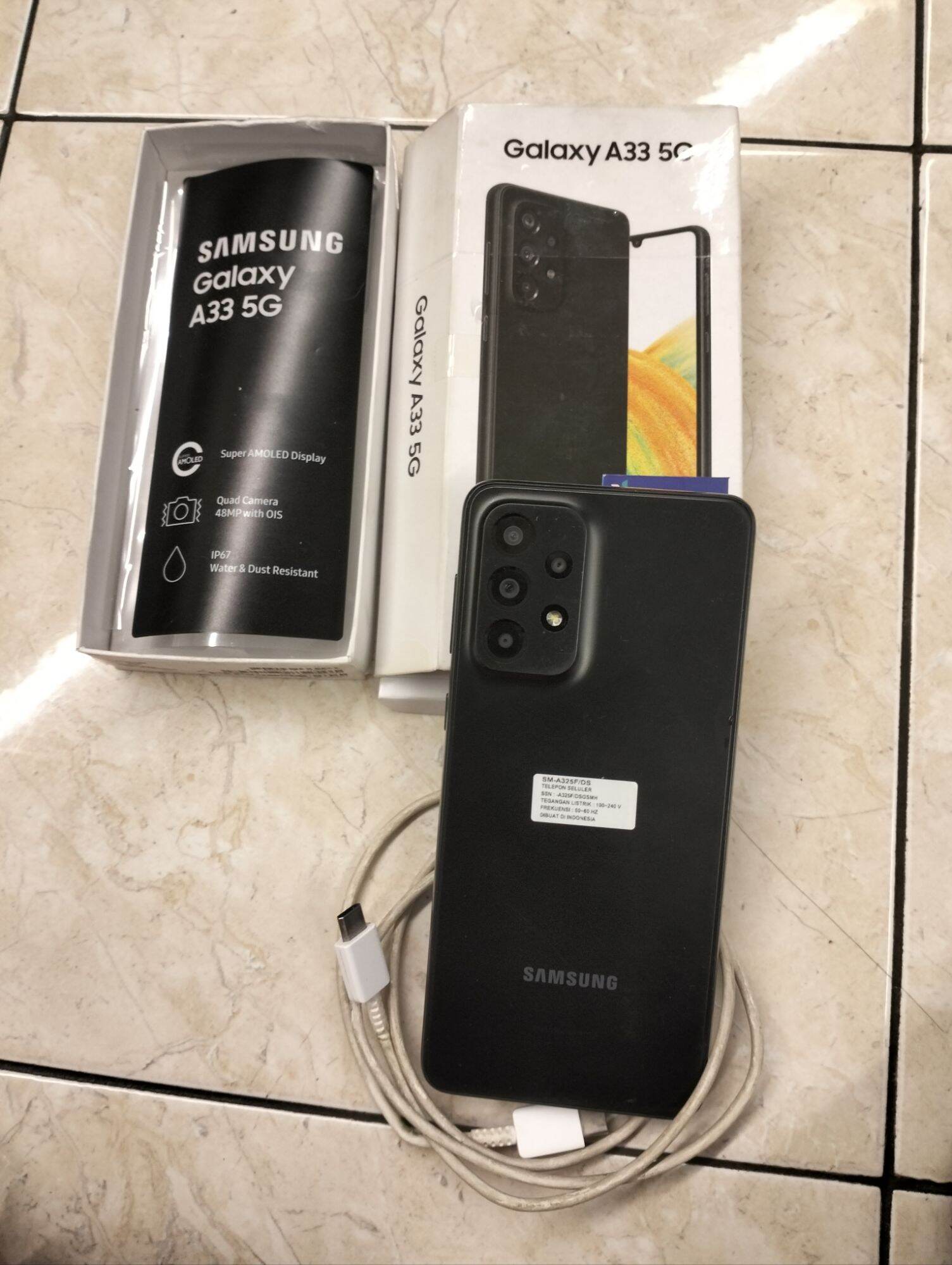 Samsung A33 5G 8/128 bekas Harga 2,985,000 rupiah*Gratis Ongkir