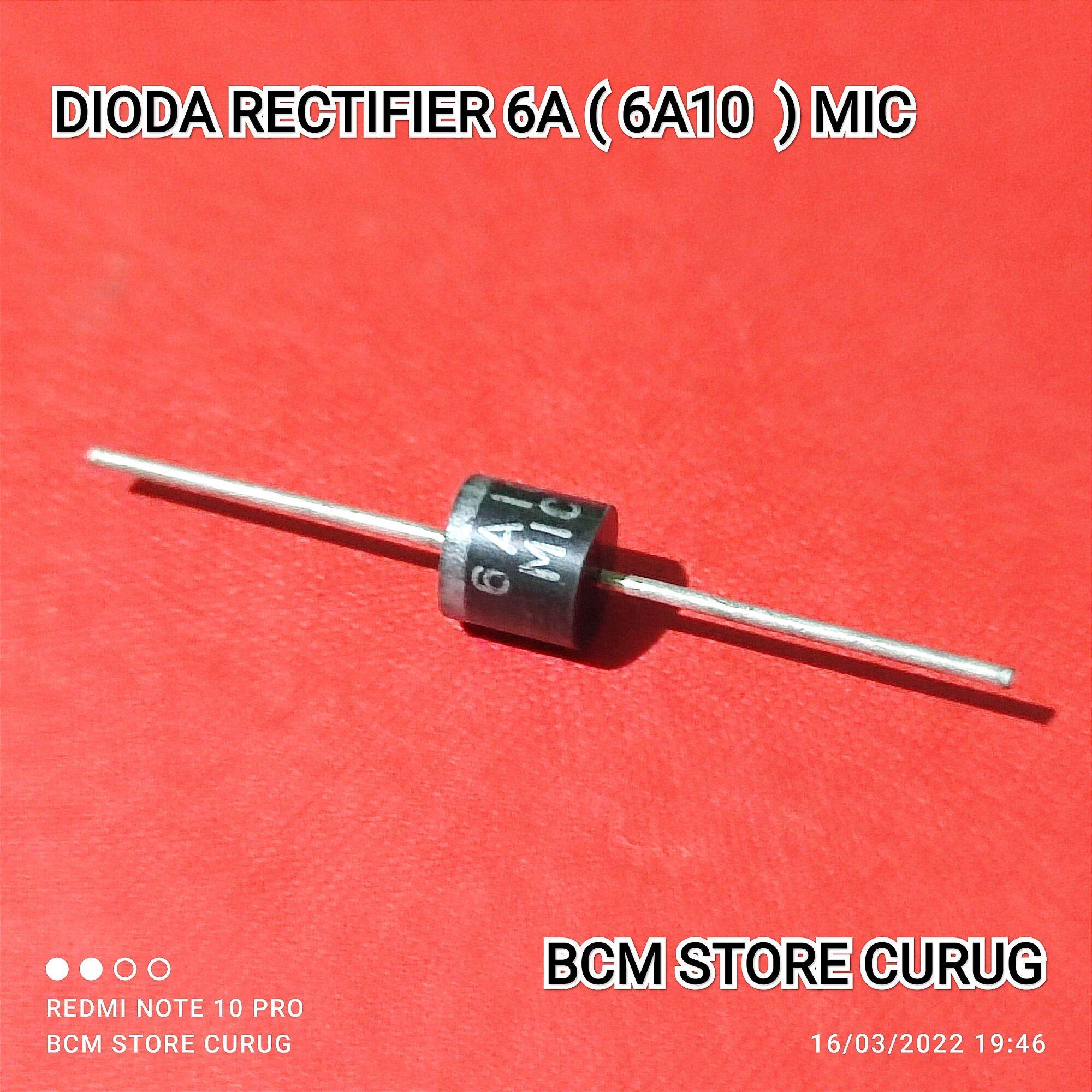 10 Buah Dioda Rectifier 6a Diode 6a10 Mic Lazada Indonesia