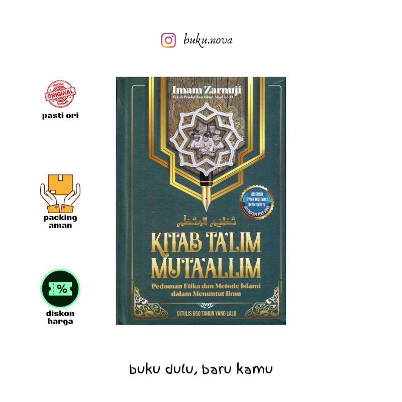 Kitab Ta'lim Muta'allim : Pedoman Etika Dan Metode Islami Dalam ...