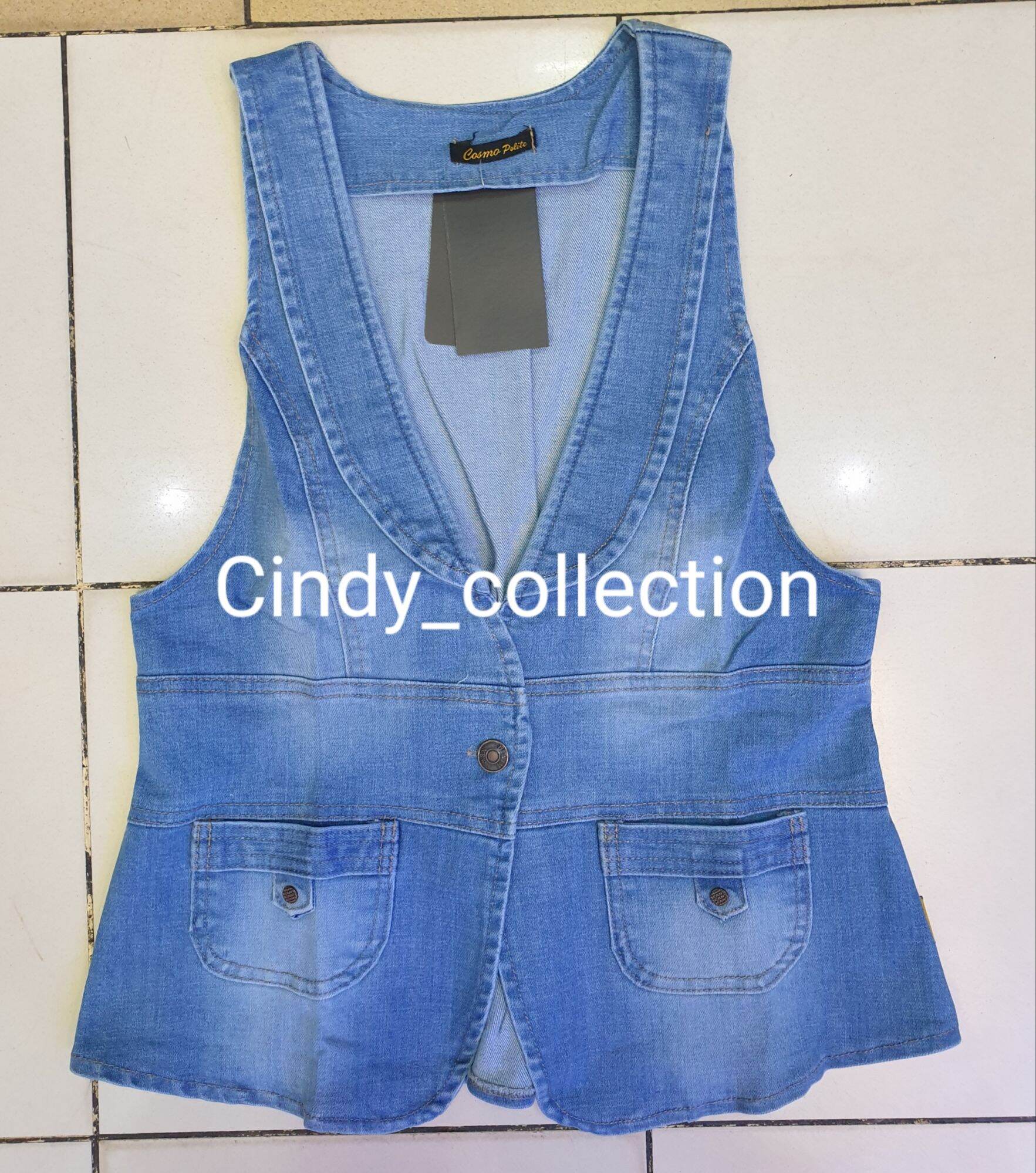 ROMPI JEANS WANITA ROMPI LEVIS VEST 