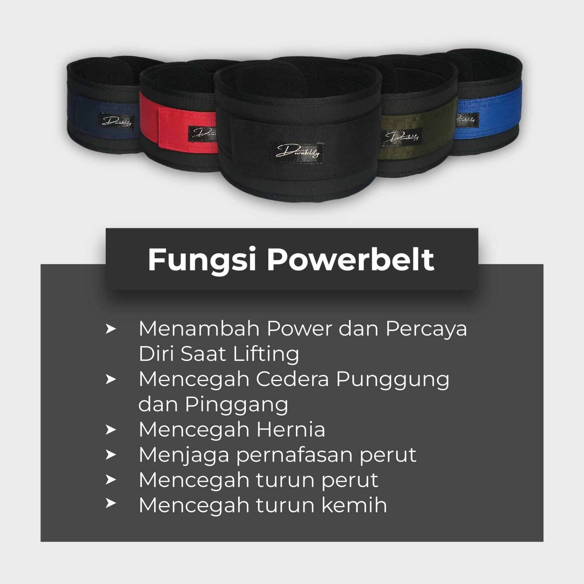 Jual Power Belt Powerbelt Gym Fitness Pinggang Sabuk Pengaman Barbel - Kota  Medan - Hanaiso Official