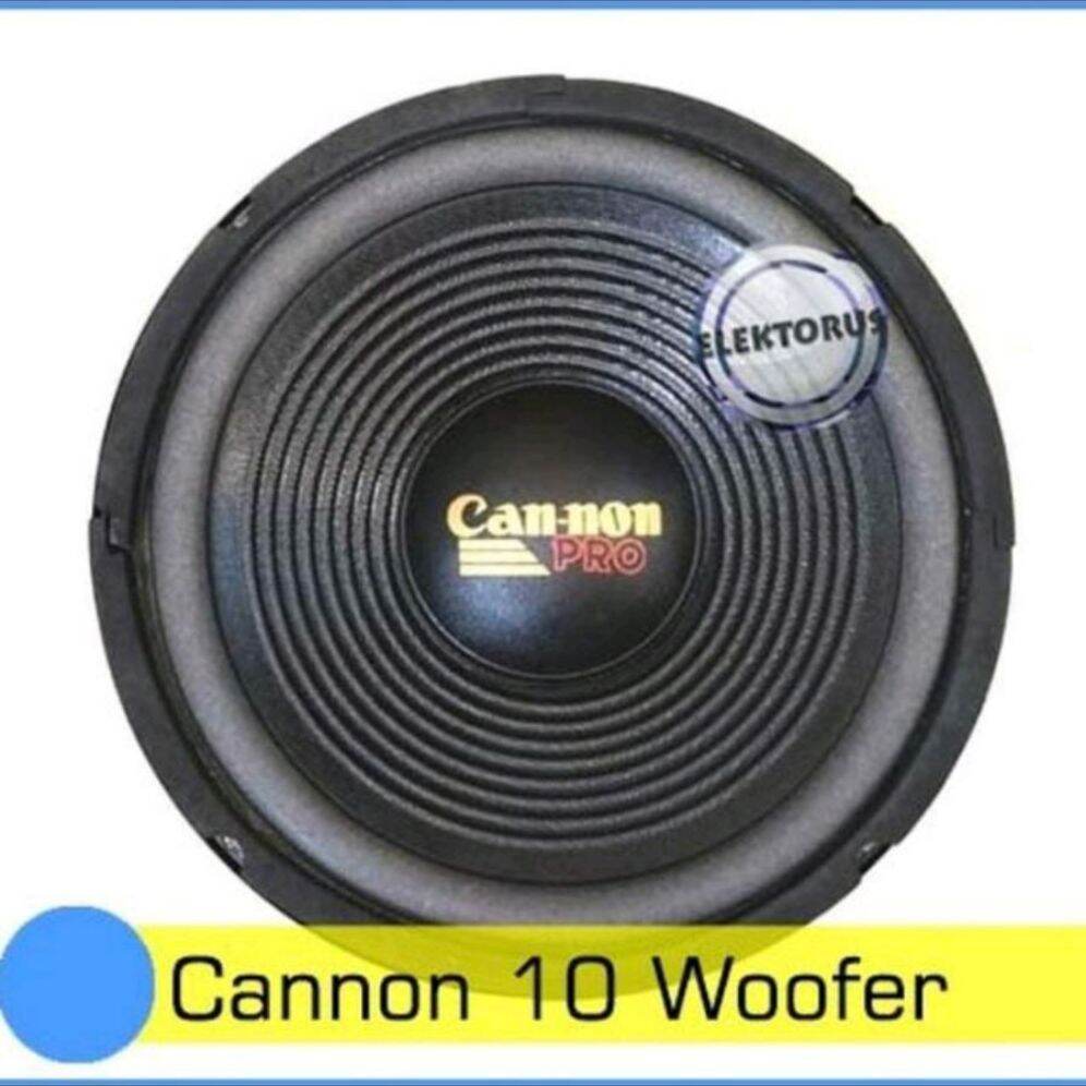 speaker canon 10 inch