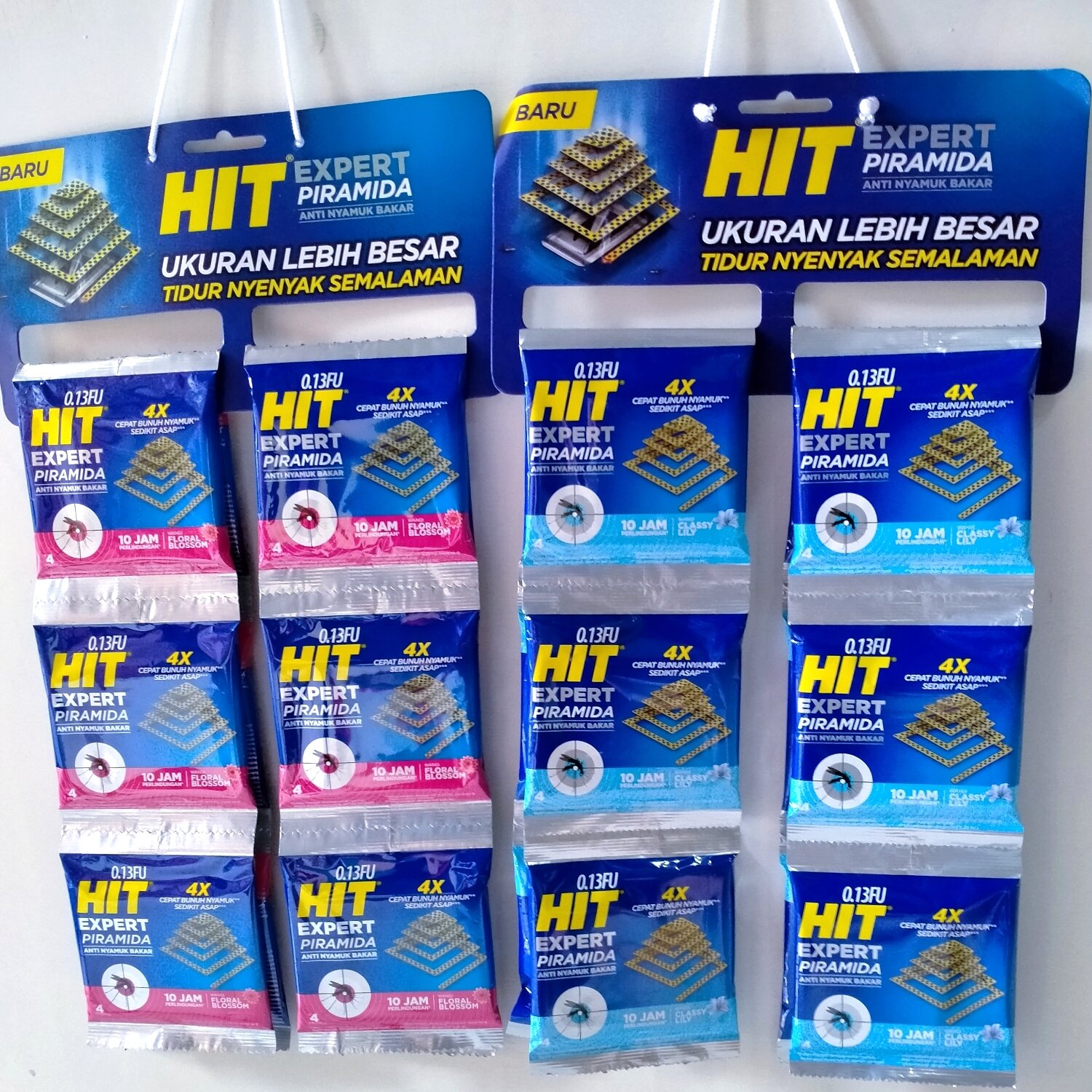 Hit Magic Expert Piramida Obat Nyamuk Bakar 1renceng Isi 6sachet