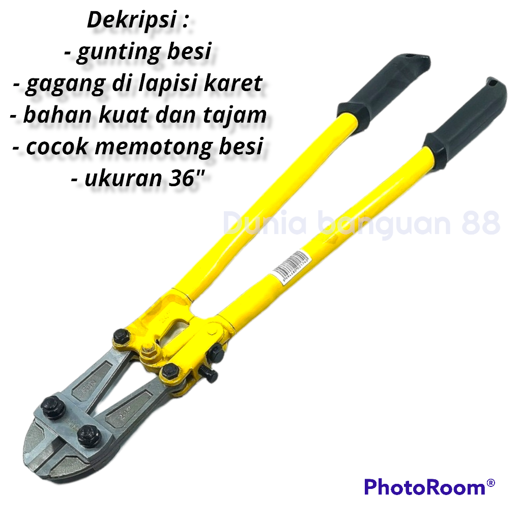 Gunting Besi Beton Rantai 36 Inch Camel Bolt Cutter Bolt Clipper Lazada Indonesia