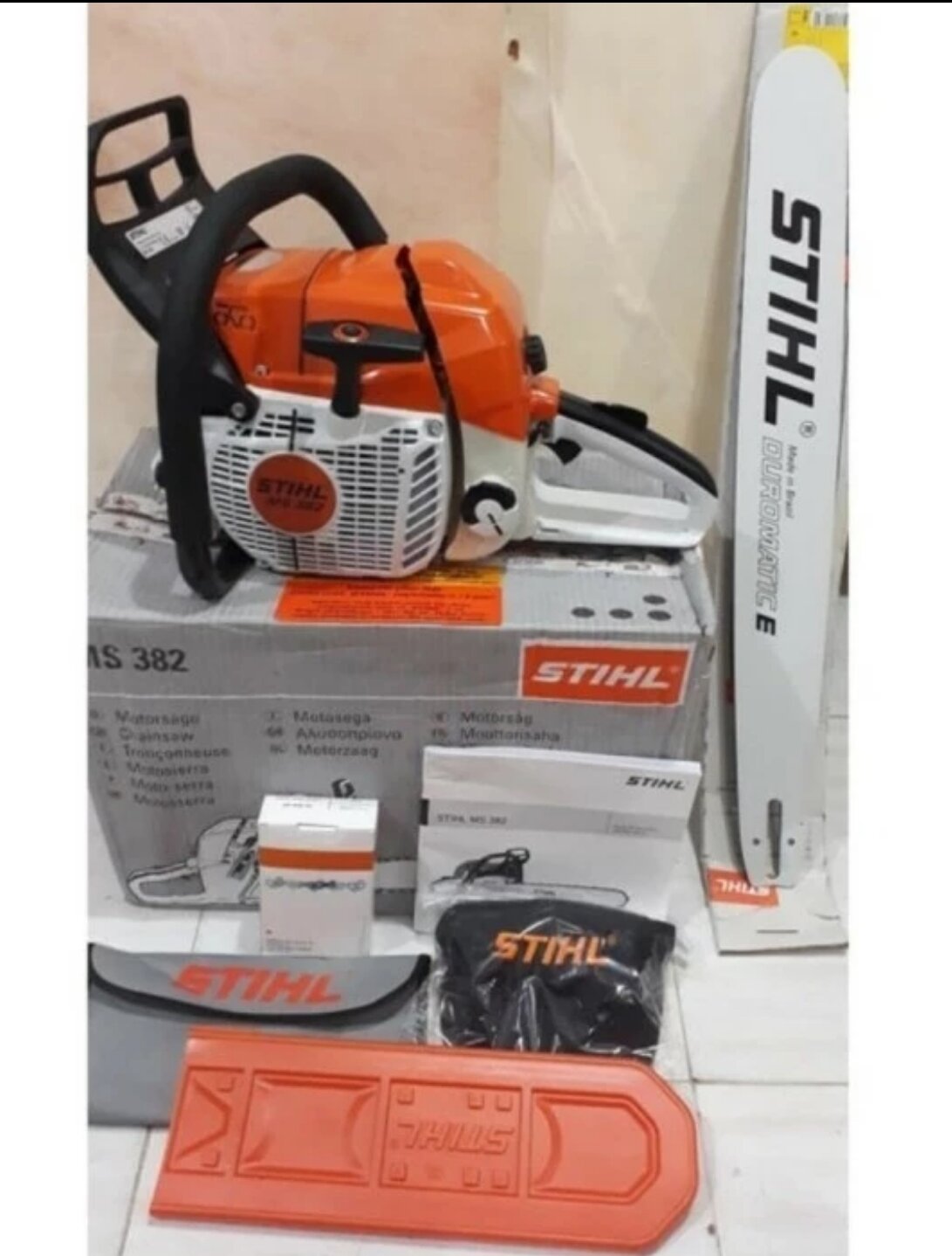 STIHL MS382 SENSO STIHL MS 382 ORIGINAL Harga  9,200,000 Ringgit*Penghantaran Percuma