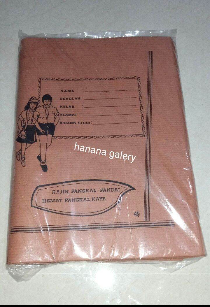 ( 10 Lembar ) Sampul Kertas / Sampul Plastik kwarto / Sampul Coklat / Sampul Plastik / Sampul buku