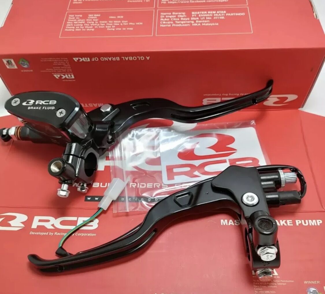 MASTER REM RCB ORIGINAL TABUNG OVAL E2 14MM KIRI KOPLING SET IMPORT MASTER REM RCB SET KANAN KIRI Harga 111,999 rupiah*Gratis Ongkir