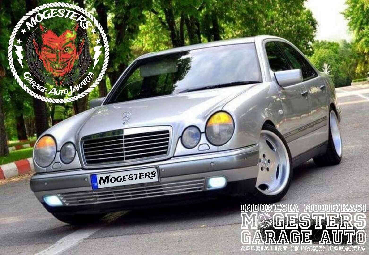 bemper bumper MercedesBenz Mercy merci W210 Standar E230 E200 E320 E55 Harga 1,500,500 rupiah*Gratis Ongkir