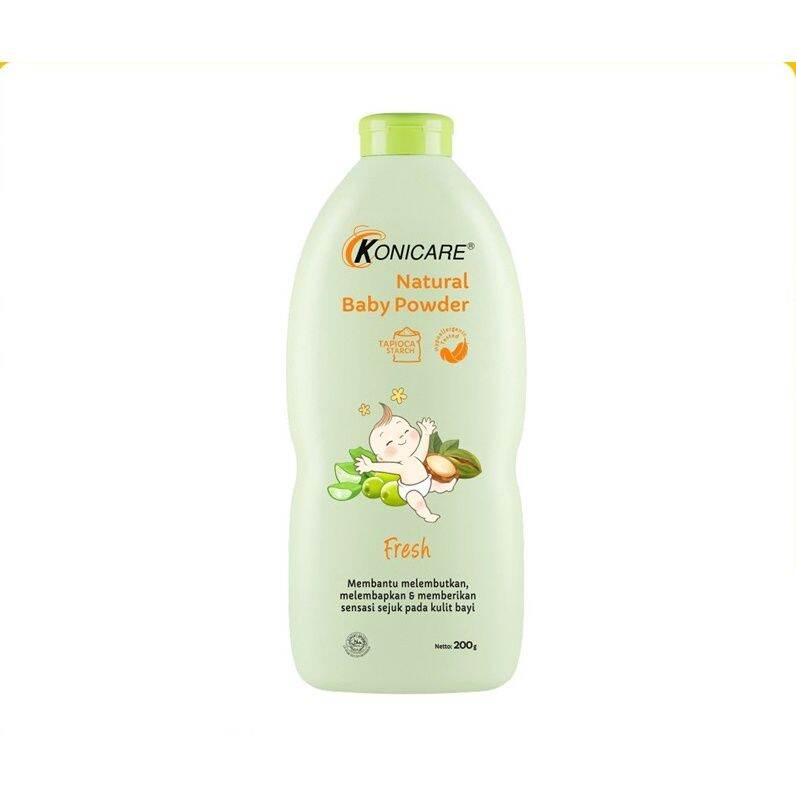 Konicare Natural Baby Powder / Bedak tabur bayi 200g