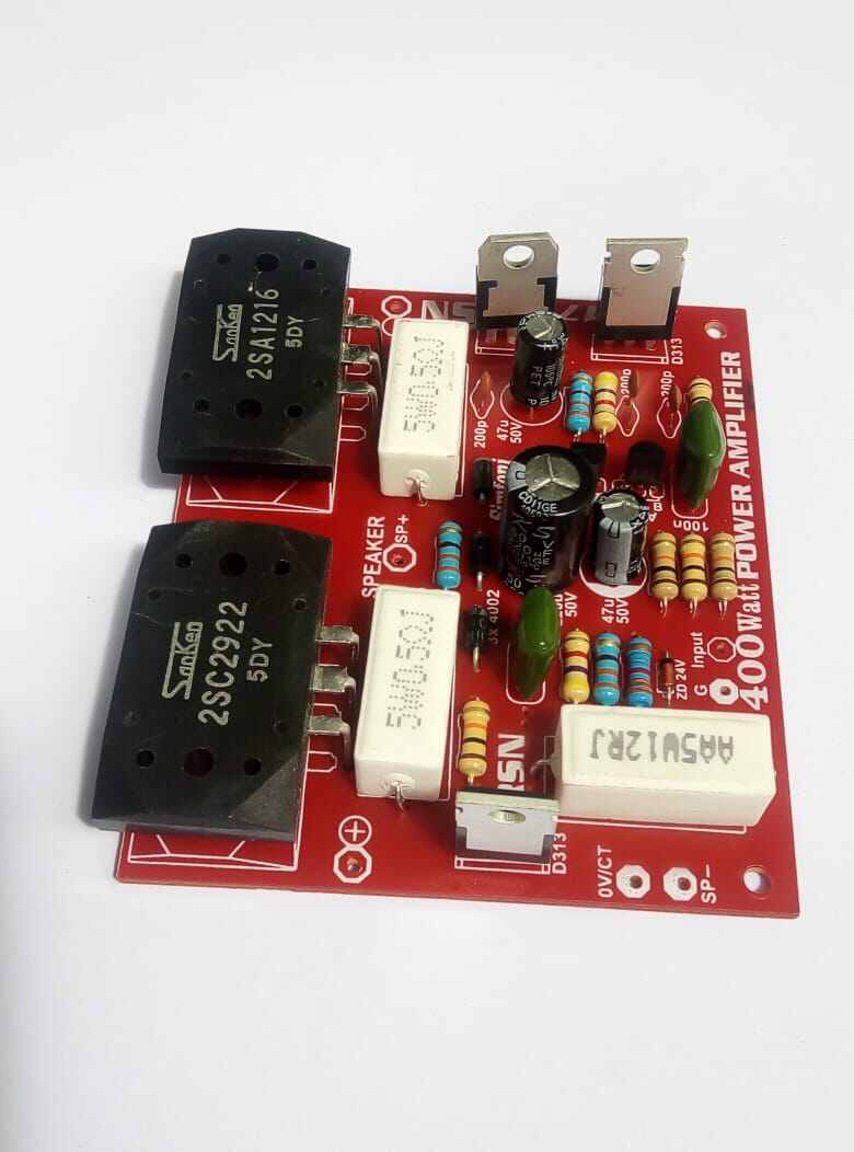 Kit Power Sanken Mono - Kit Power Amplifier plus Transistor final