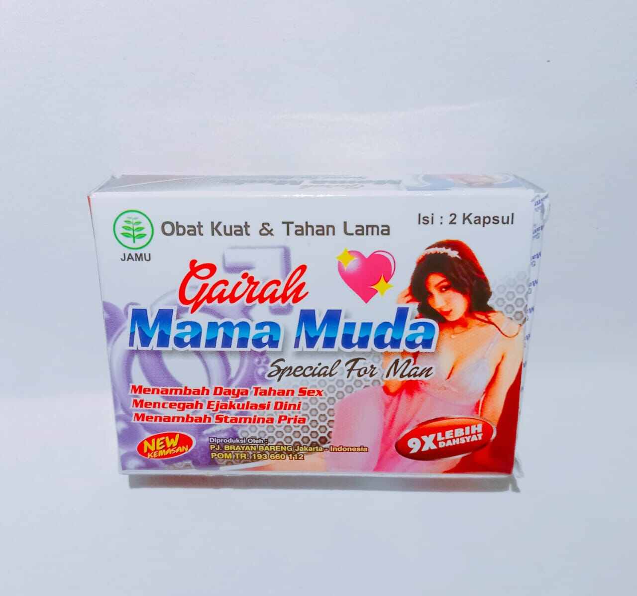 KAPSUL MAMA MUDA TAHAN LAMA 100% GRENG ORIGINAL PRIVASI AMAN | Lazada  Indonesia