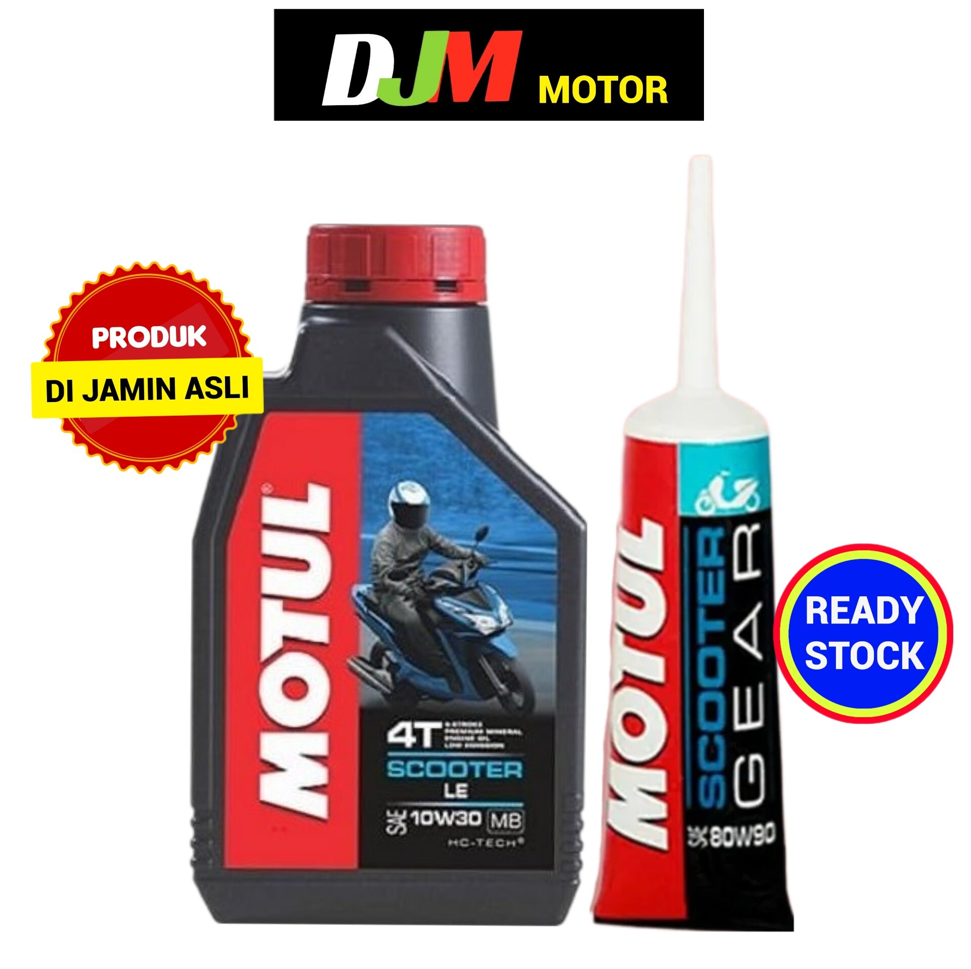 Paket Oli Asli Matic Motul Scooter Le W L Oli Gear Motul