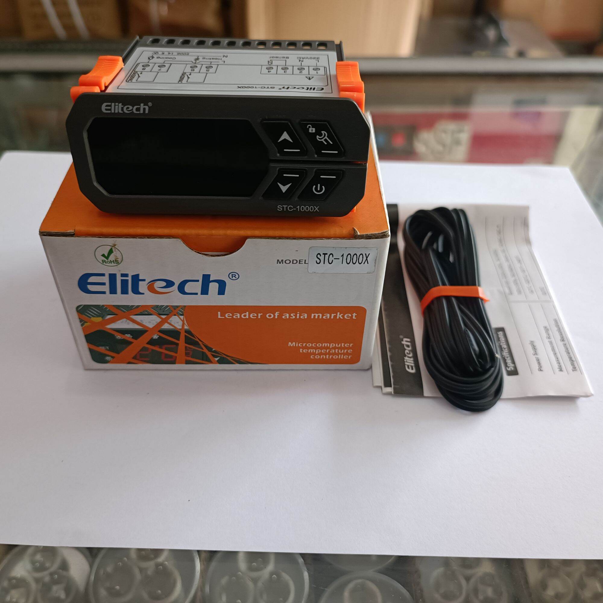 temperature controller / thermostat digital elitech STC1000X Lazada
