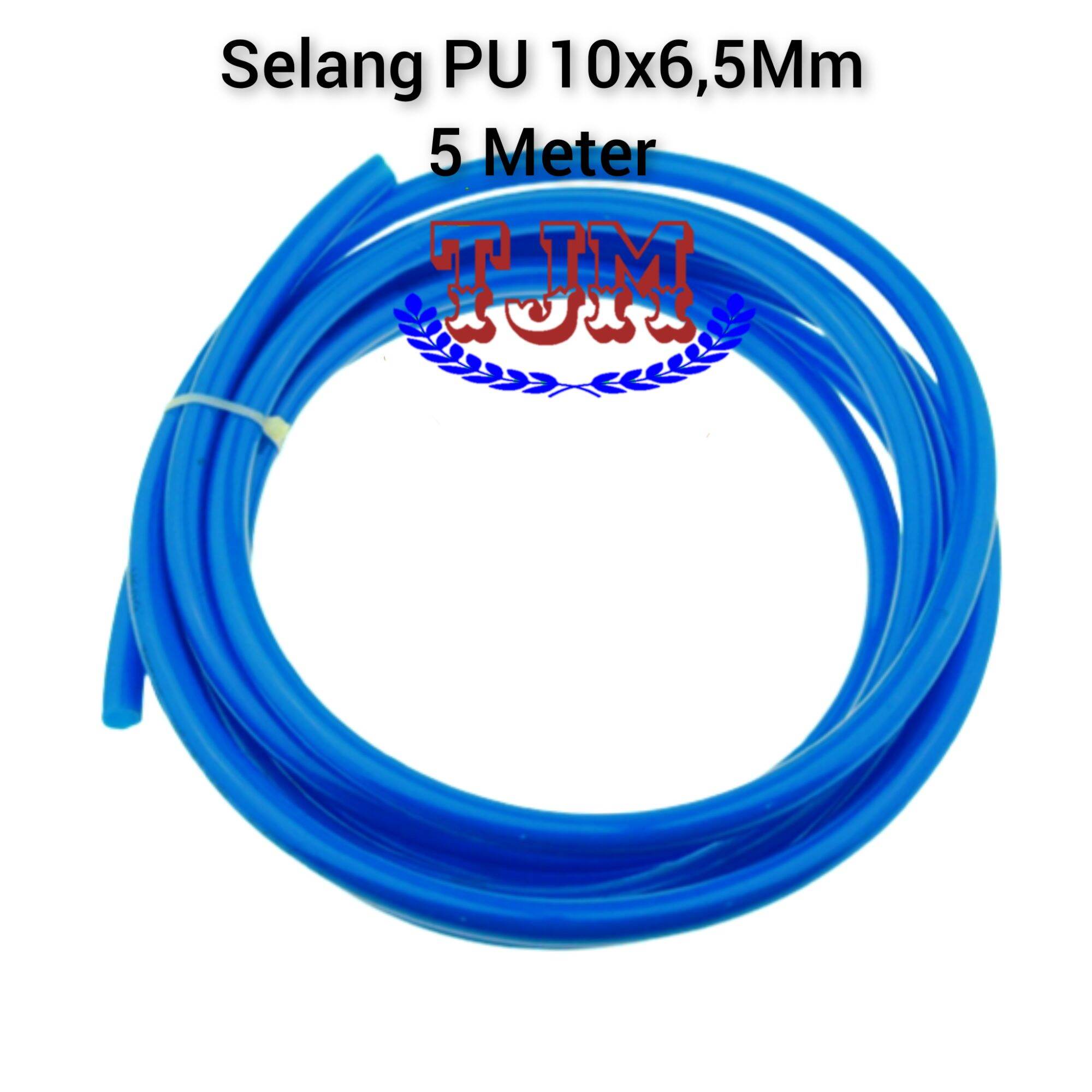 Selang Angin Pneumatic Per Meter Bahan Pu Polyurathane Ukuran X Mm Per Meter