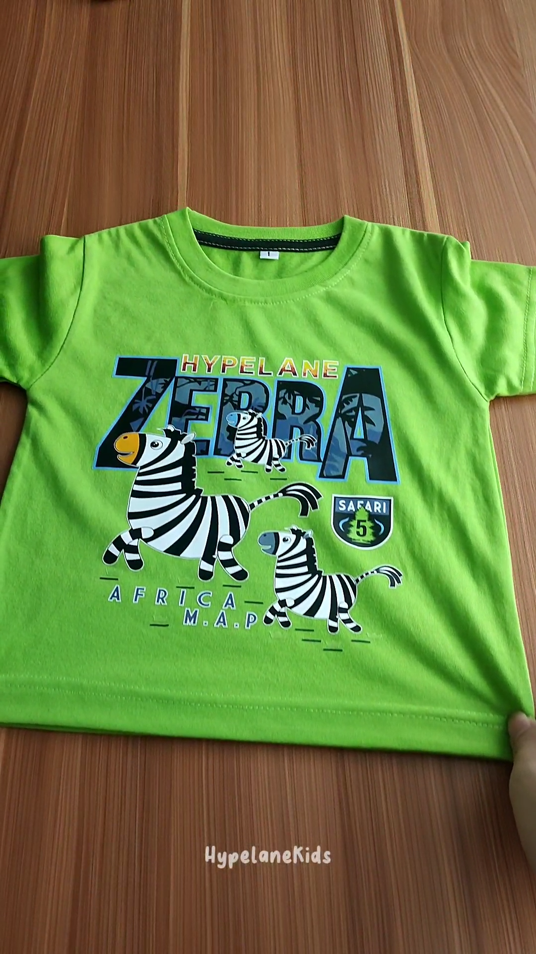 Baju Kaos Distro Anak Laki Laki Karakter Hewan Zebra Keren Import 1 - 10 Tahun - Hypelane Kids - DTF