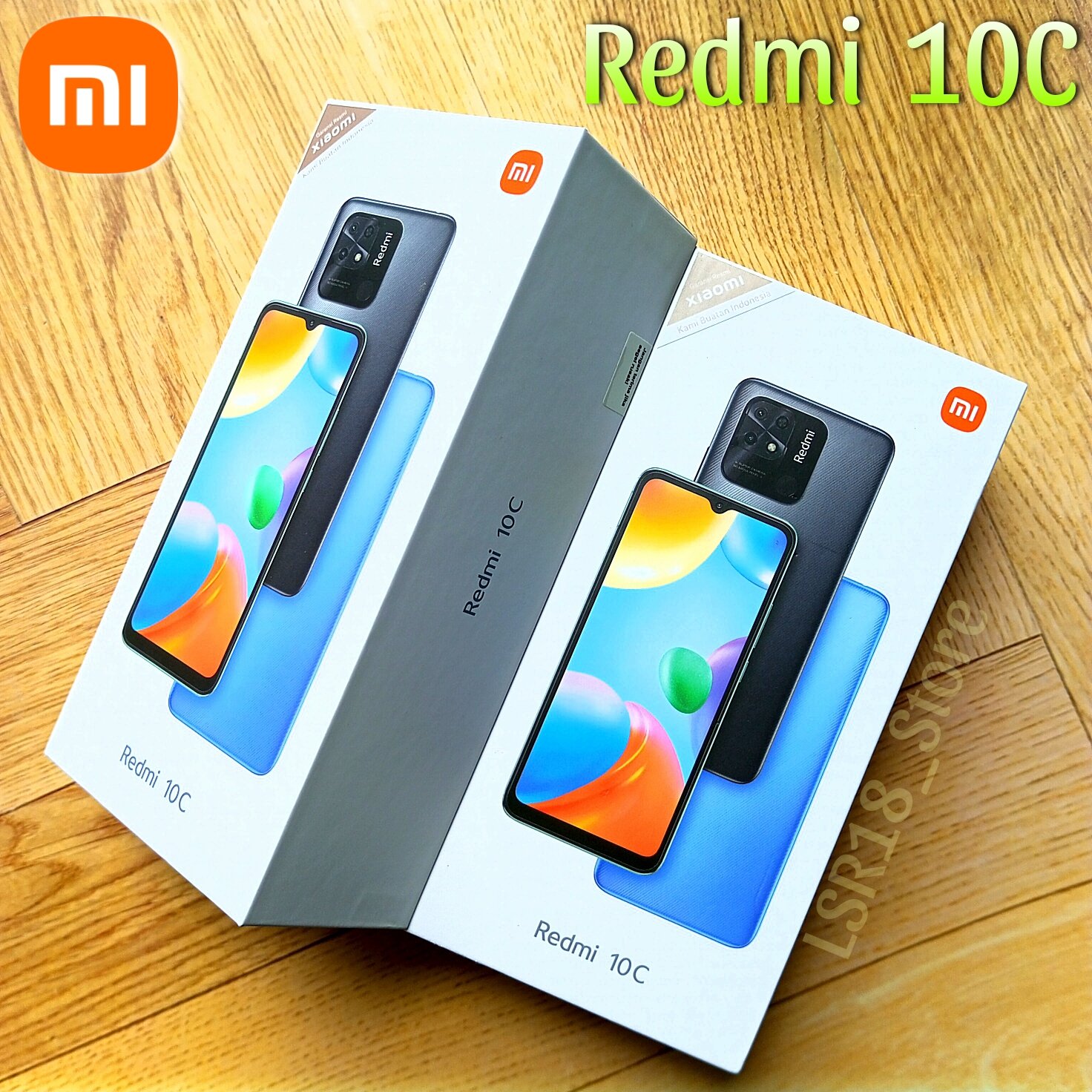 Dus Box Redmi 10C Asli Original Copotan Lengkap Beserta Buku Panduan ...