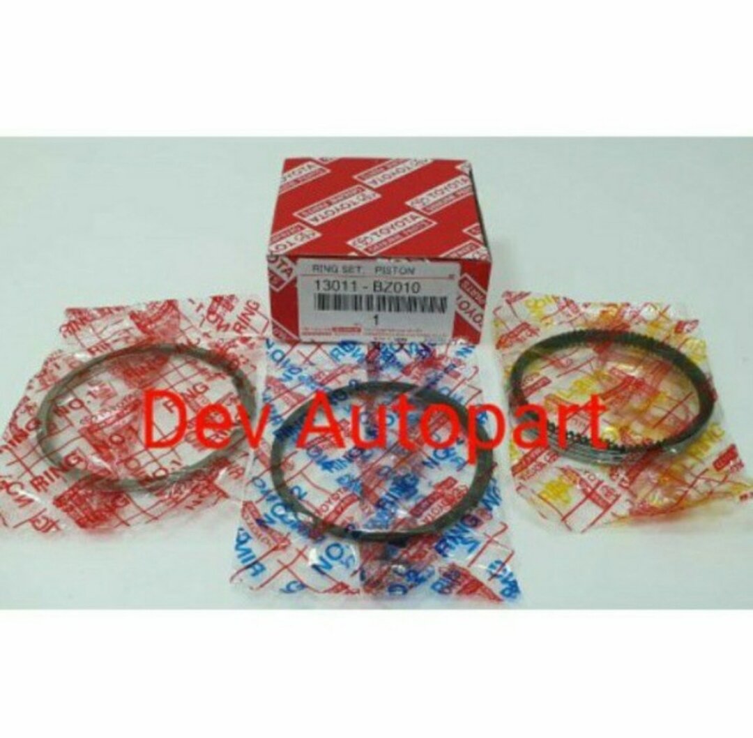 Ring piston/Ring seher Avanza/Xenia 1.3/Grandmax 1.3 BZ010 DUS TOYOTA Harga 240,000 rupiah*Gratis Ongkir