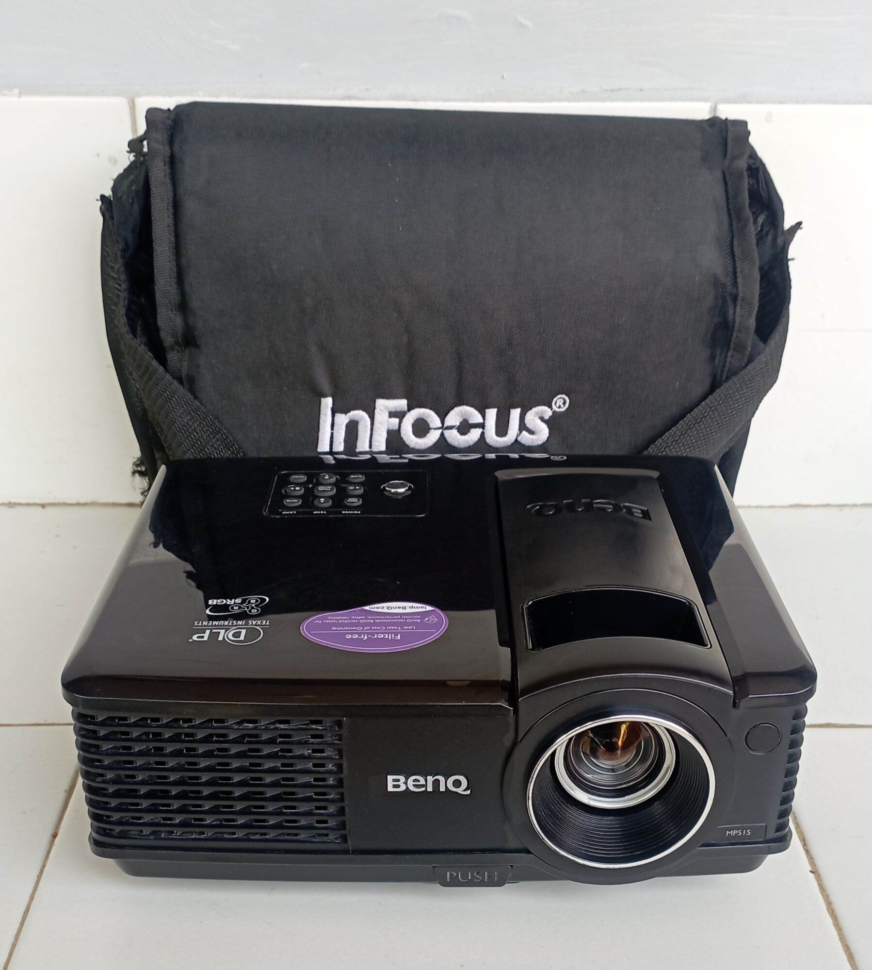 proyektor Benq mp515. 2500 lumens. svga. DLP. Contrast 1500:1 Normal ...