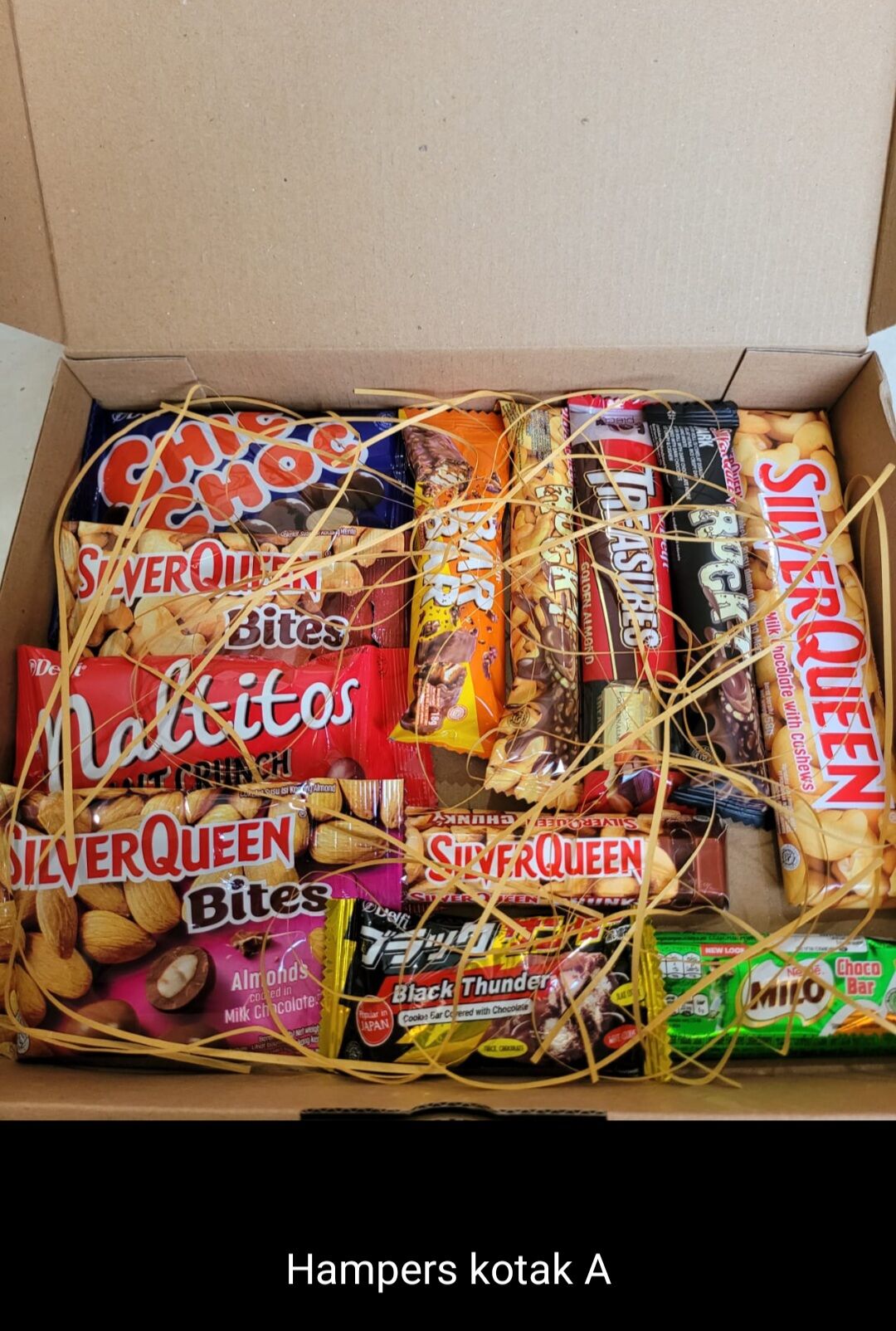 Hampers Cokelat A Hampers NATAL/TAHUN BARU/ VALENTINE/ Lebaran