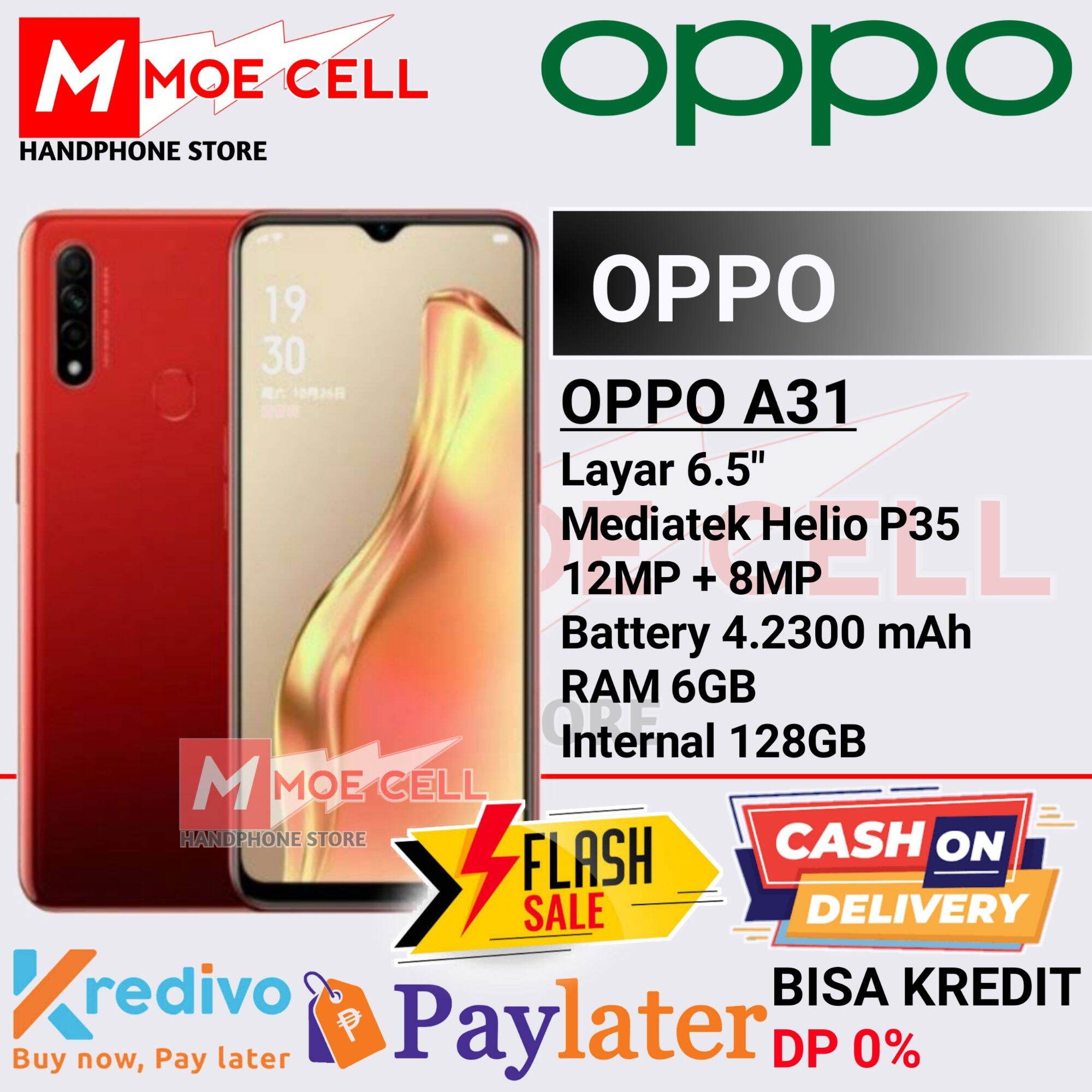 harga second oppo a31 4 64