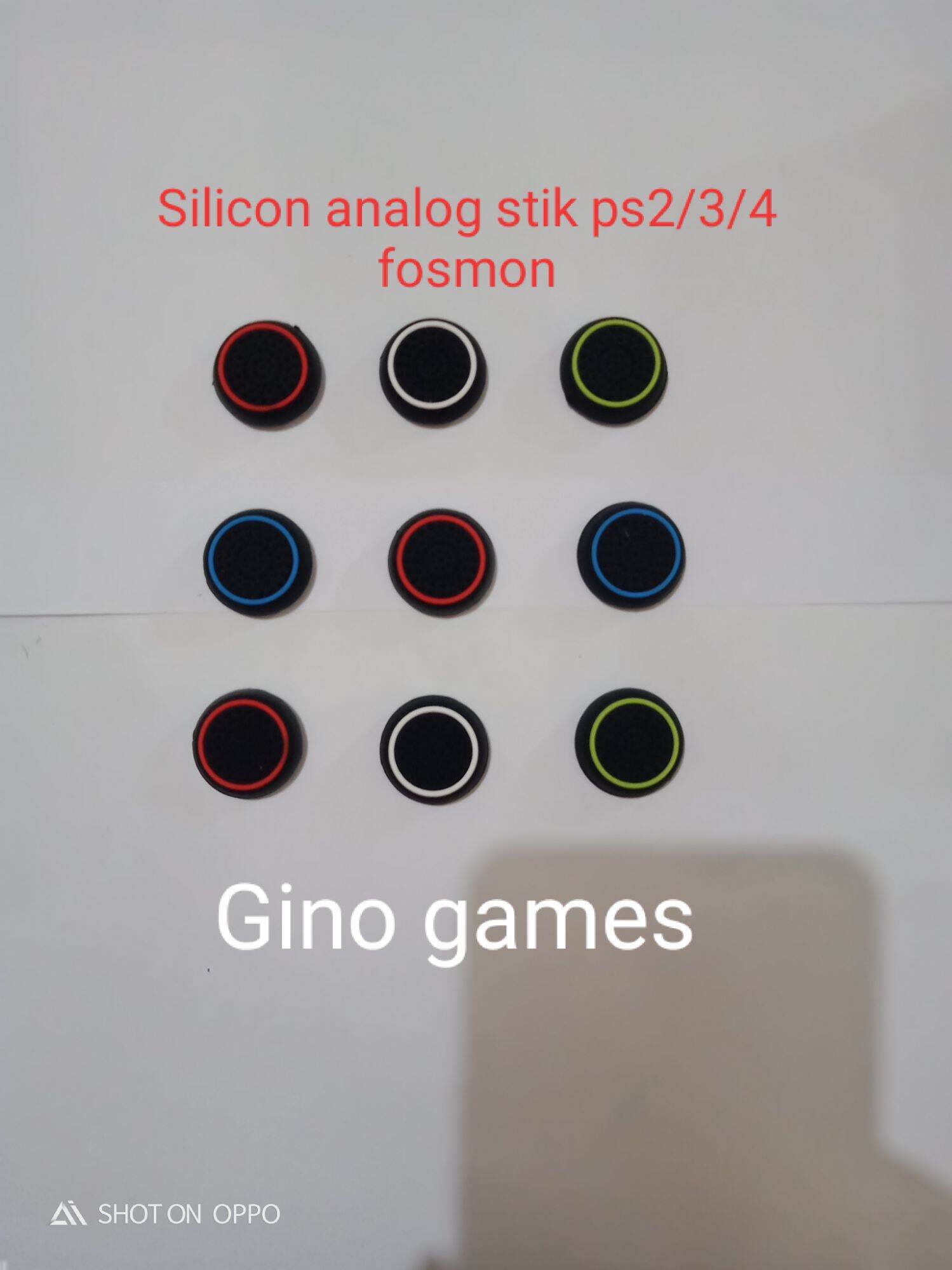 THUMB GRIPS FOSMON / SILICON STICK PS2/PS3/PS4/XBOX 360/XBOX ONE Harga 3,000 rupiah*Gratis Ongkir