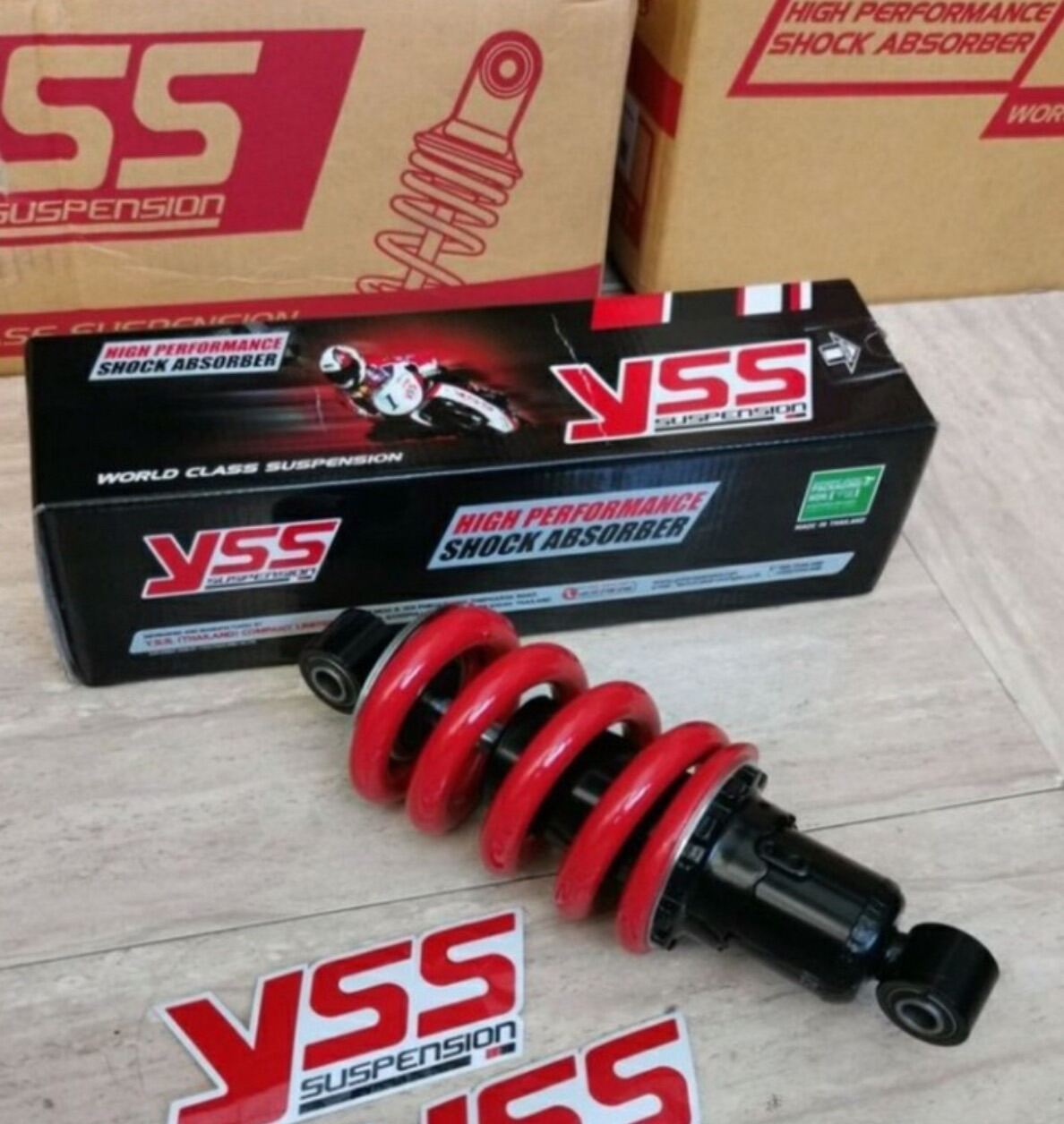 Shockbreaker YSS Shock Jupiter MX 135 Old n New Original YSS MADE IN