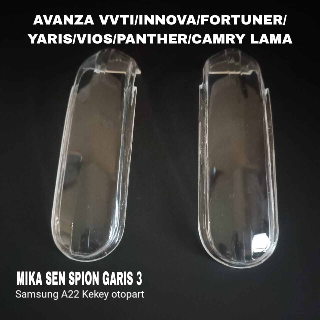 Mika lampu sen sein Spion avanza vvti innova fortuner lama vios yaris luxio panther garis 3 2004-2011 Harga 25,000 rupiah*Gratis Ongkir