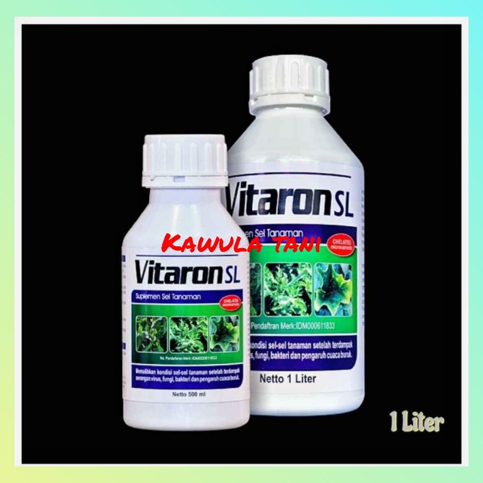 Vitaron SL 1 liter suplemen tanaman Lazada Indonesia