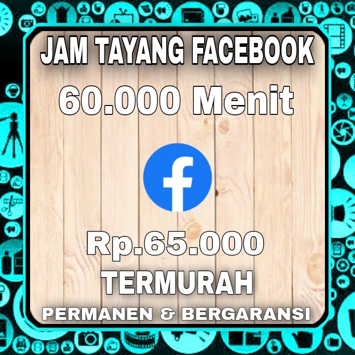 jam tayang Facebook syarat monetisasi Harga 80,000 rupiah*Gratis Ongkir