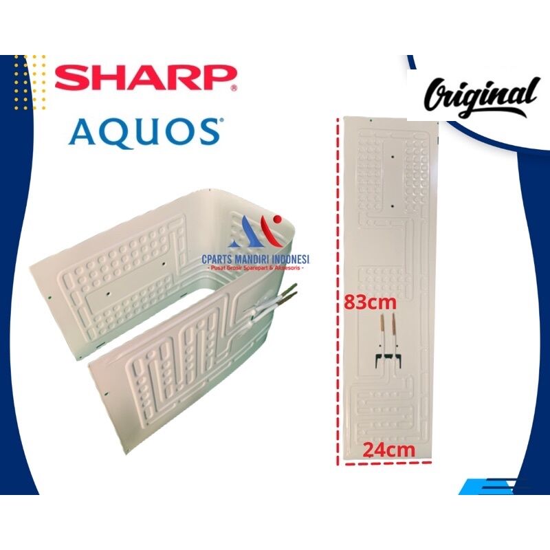 Evaporator / Evap kulkas 1 pintu sharp 83x24 cm harga spesial Lazada