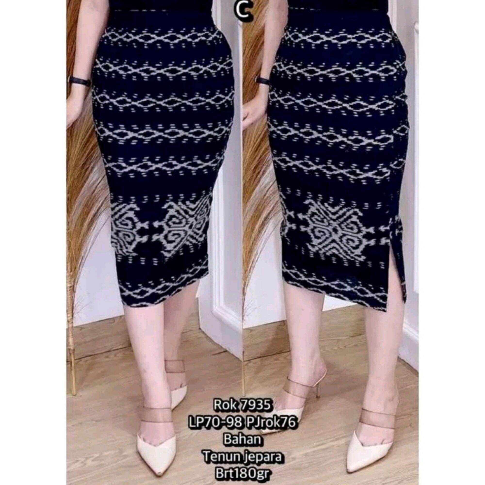 Model Model Rok Tenun ROK TENUN MODEL SPAN | Lazada Indonesia