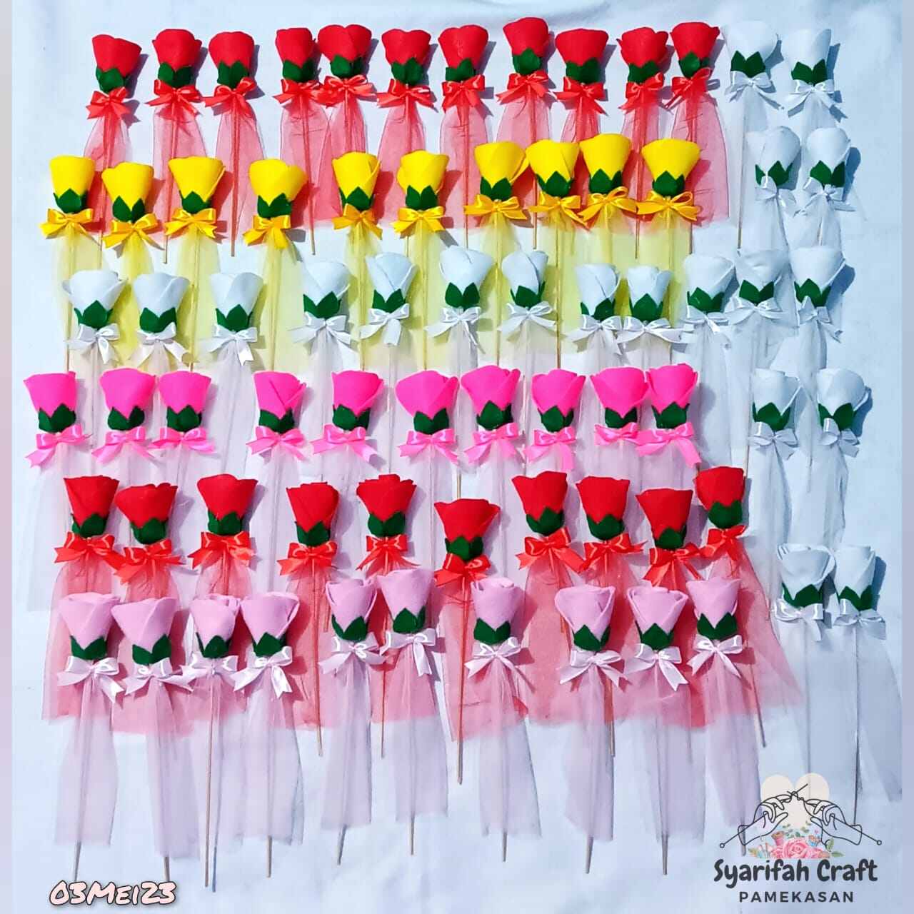 Aqiqah/Khataman Egg Flowers Price Per 50 Pcs