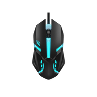 QUINTON Mouse D3 LED RGB 7 warna 1000 Dpi for PC and Laptop