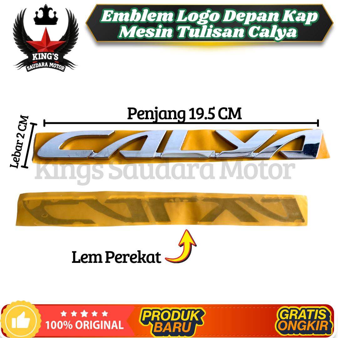 Emblem Bagasi Calya Original Giá 45,000 Đồng*Miễn phí vận chuyển