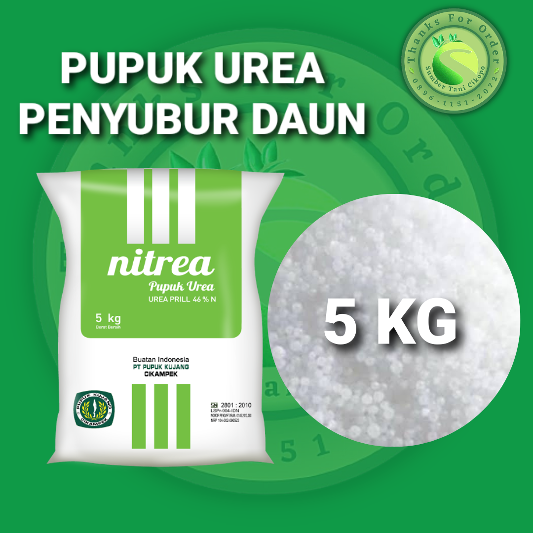 5 KG PUPUK UREA NITREA KUJANG KEMASAN REPACK Lazada Indonesia