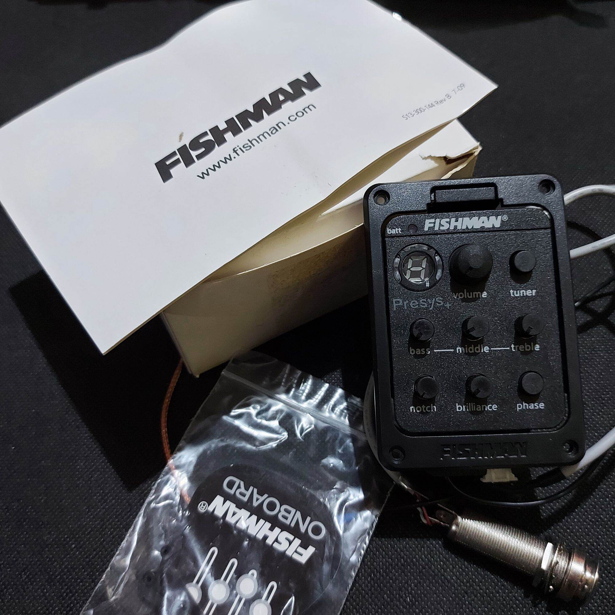 PREAMP FISHMAN EQUALIZER FULLSET TINGGAL PASANG DAN PAKAI Lazada