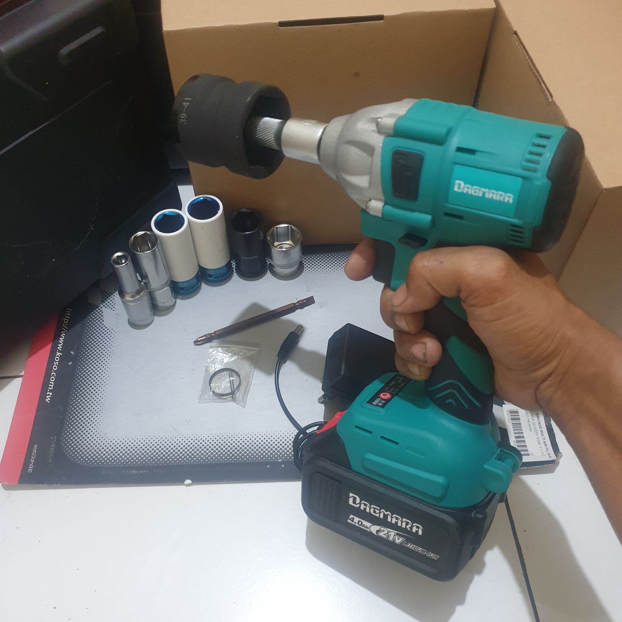 Impact Mesin Pembuka Baut Bongkar Roda Mobil Dan CVT - IMPACT WRENCH ...