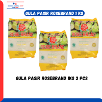 [PAKET HEMAT ISI 3] Gula Pasir RoseBrand 1 Kg PROMO MURAH/RoseBrand Gula Pasir 1 Kg PROMO MURAH