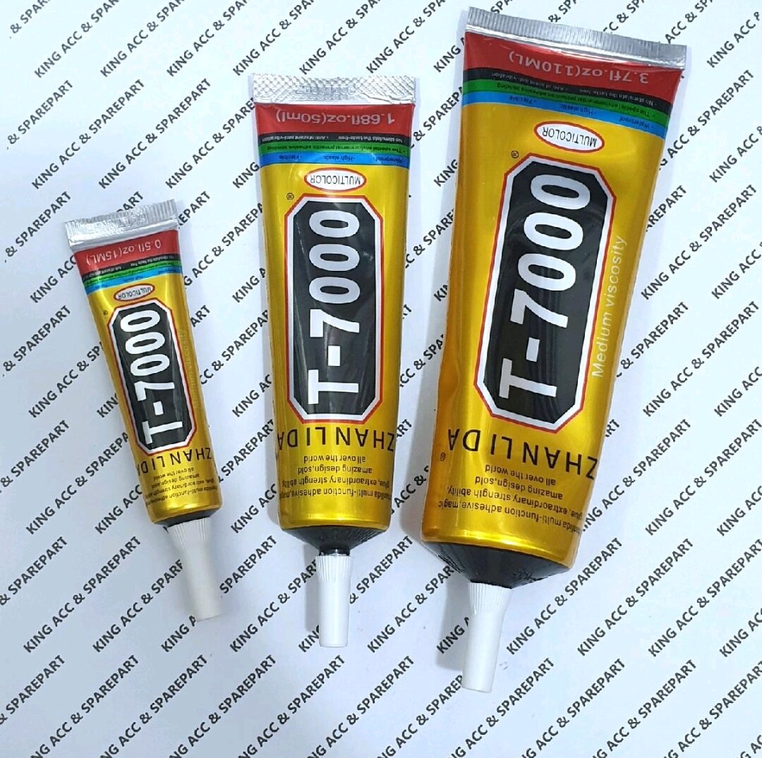 LEM PEREKAT LCD TOUCHSCREEN BACKDOOR T7000 HITAM ORIGINAL Harga 10,000 rupiah*Gratis Ongkir