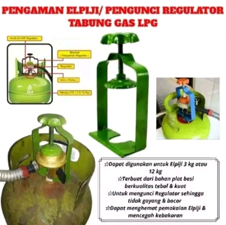 Alat Pengaman Regulator Gas Elpiji Safety SNI Lazada Indonesia