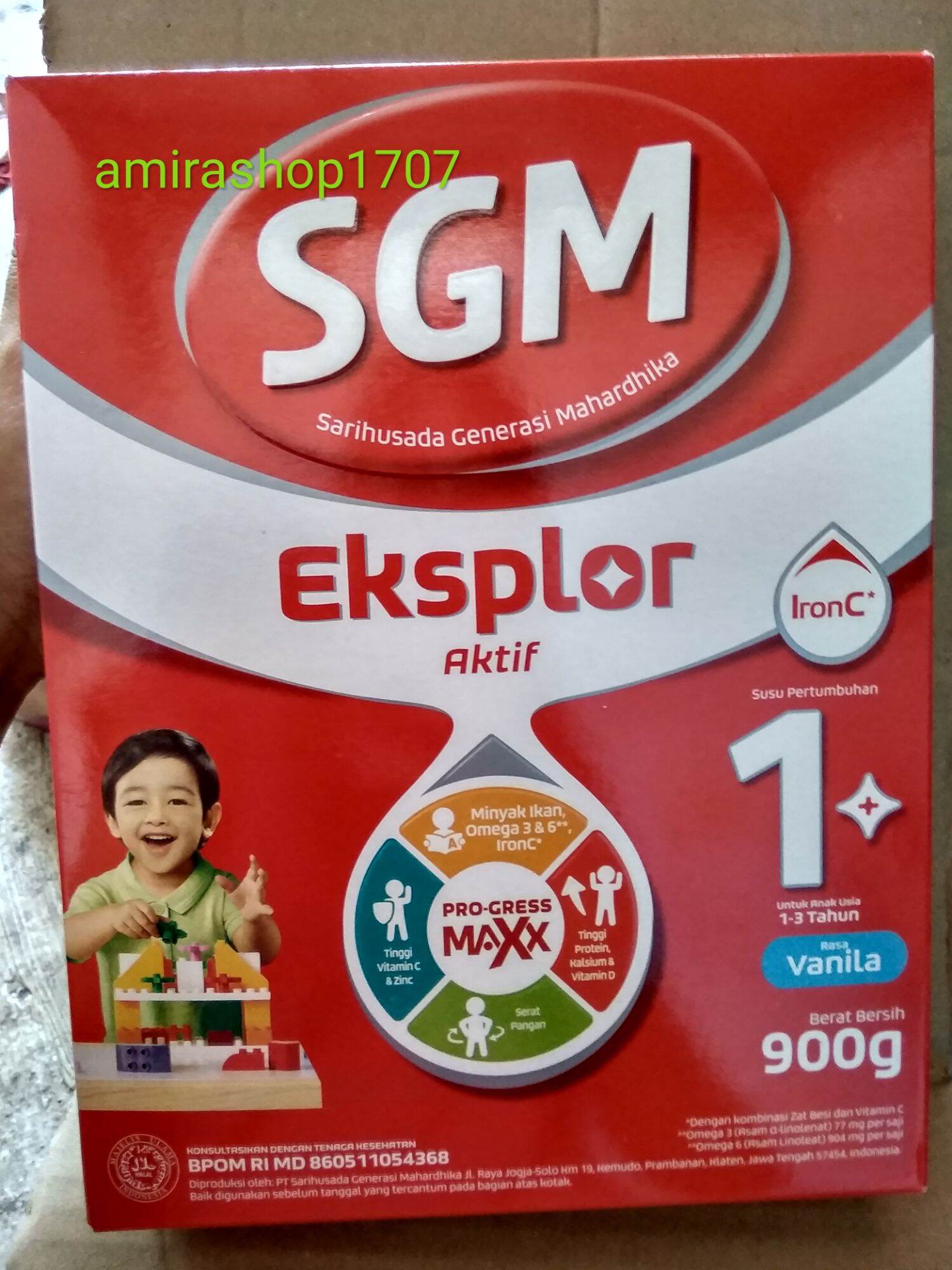 Susu SGM EKSPLOR 1 PLUS 900gr | Lazada Indonesia