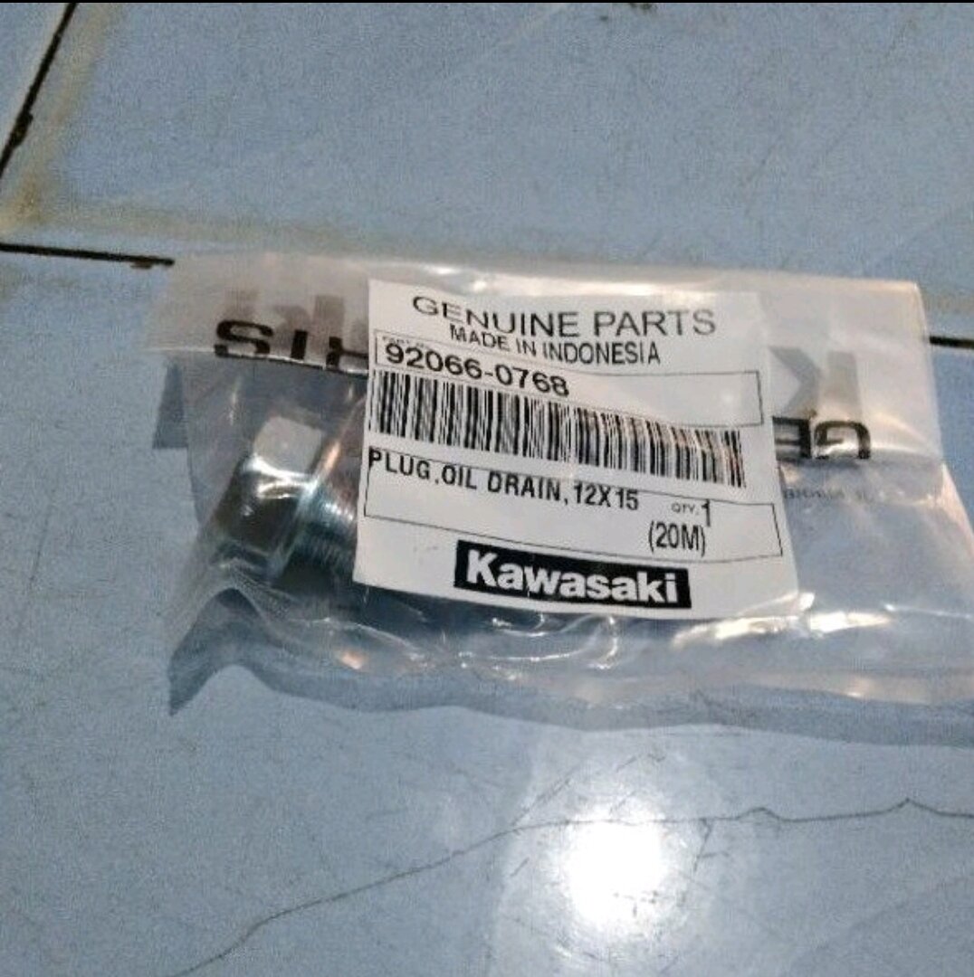 Baut Tab Pembuangan Oli Klx 150 Original Kawasaki Lazada Indonesia