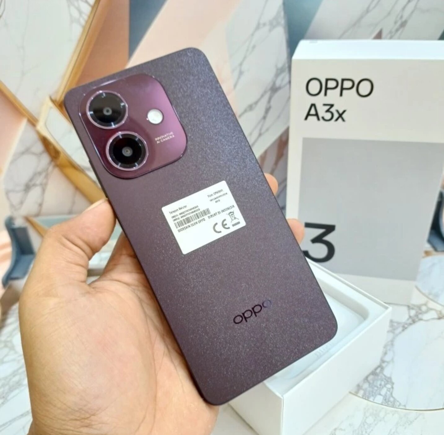 Oppo a3x fulset rasa baru masih mulus garansi resmi ori Indonesia Harga  1,262,625 Ringgit*Penghantaran Percuma