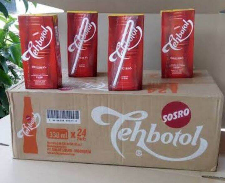 Teh Botol Sosro Kotak 330ml 1dus 24 Pcs And 12 Pcs Lazada Indonesia 4159