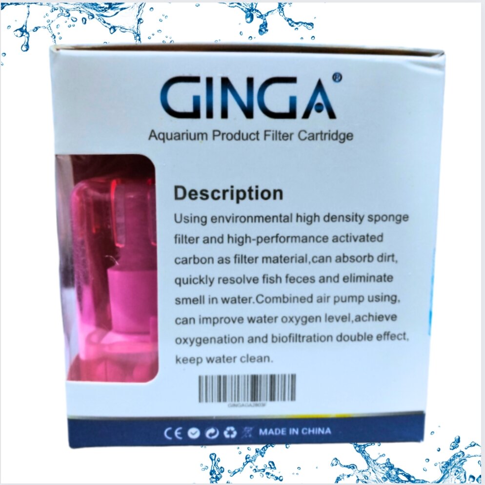 GINGA GA 2803F MINI FILTER AQUARIUM CARTRIDGE