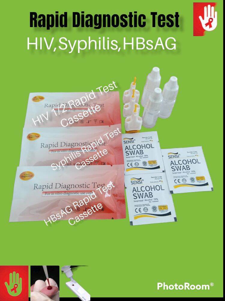 Paket Lengkap Hiv Syphilis Hbsag Alat Tes Siapa Pakai Novatest Lazada Indonesia 