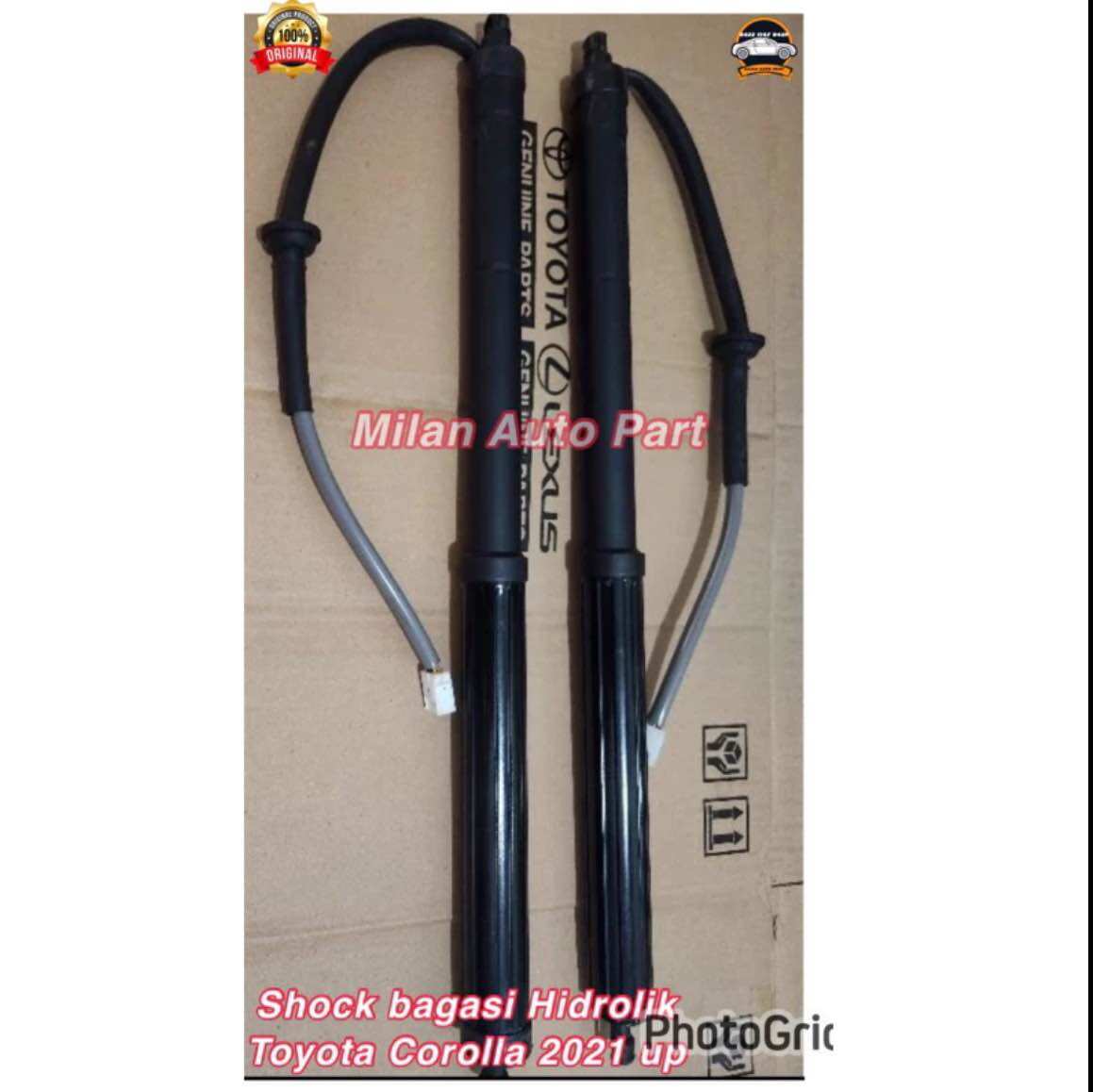 Shock bagasi hidrolik Toyota Corolla 2021 2022 2023 Harga 3,500,000 rupiah*Gratis Ongkir